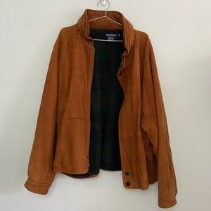 90's Heavy Flannel Lined Nautica Coat